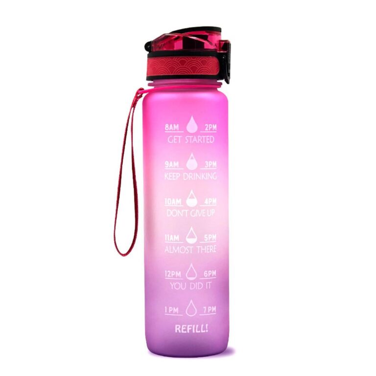 Water Bottle with Time Marker – Suprify