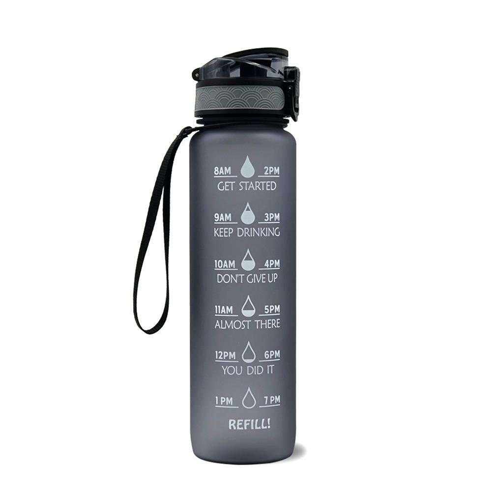 Water Bottle with Time Marker – Suprify
